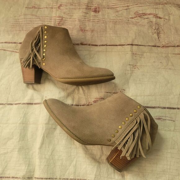 Vionic Upright Faros Fringe Boot Size 9.5 - Picture 1 of 6